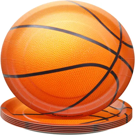 Basketball Party Supplies Packs (100 Pieces for 16 Guests) - Basketball Party Supplies, Sports Party Supplies, Basketball Party Decorations, Basketball Birthday, Party Decor for Adults, {3}