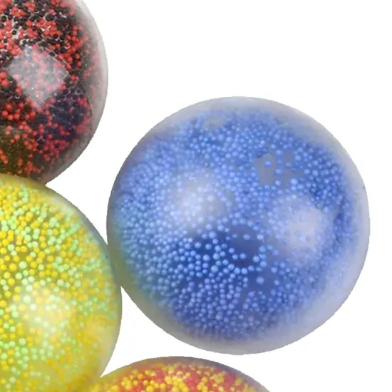 Confetti Squish Balls 4 Inch Diameter {5}