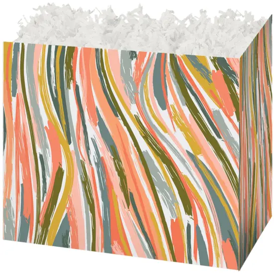 Pack/6: Orangic Flow Basket Box - 6-3/4 x 4 x 5" {1}