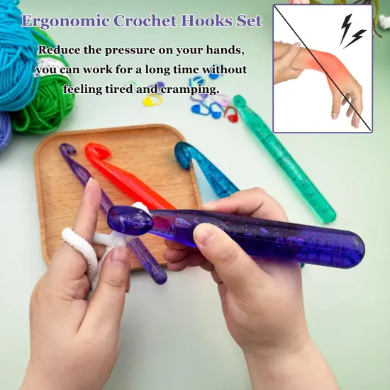 Hobekoee 25mm Large Crochet Hook {2}
