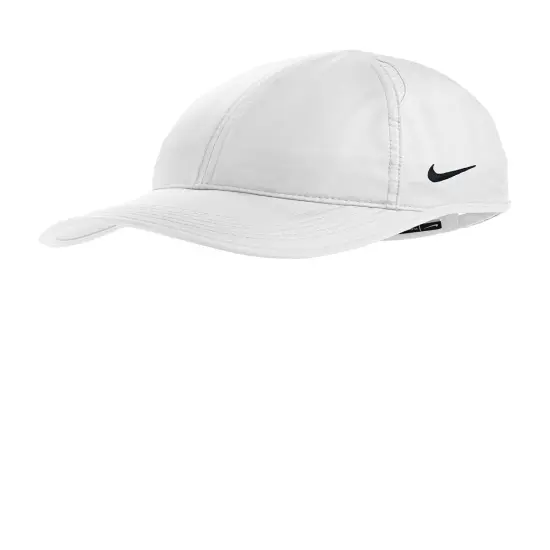 Nike&reg; Dri FIT Featherlight Performance Cap White {1}