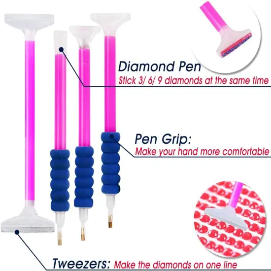 5D Diamond Painting Accessories & Tools Kits for Kids or Adults to Make Diamond Painting Art {5}