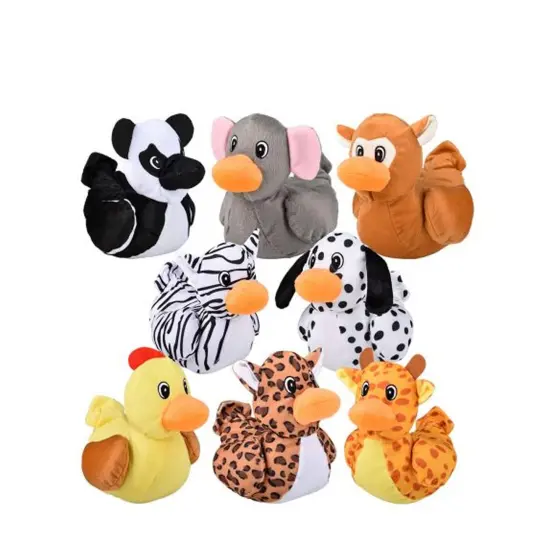 Plush Duck Animals 8 Inch Assorted Designs {2}