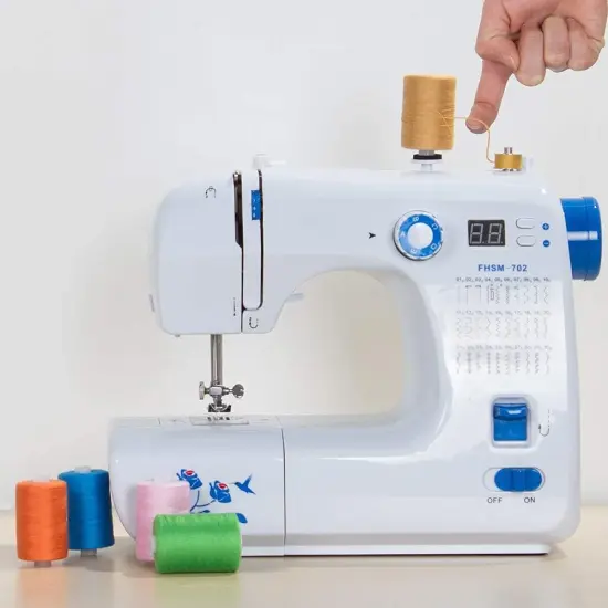 Sewing Thread Assortment Cotton Spools Thread Set for Hand & Machine Sewing, Quilting, Embroidery - 24 Colors 1000 Yards Each {2}