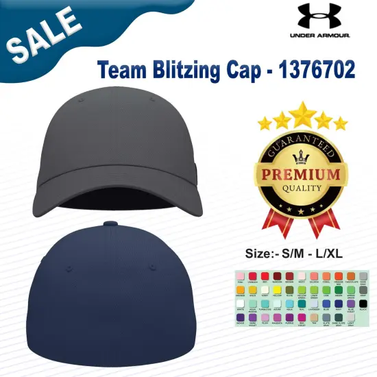 Under Armour&reg; Team Blitzing Cap GRAP/ BLACK {2}