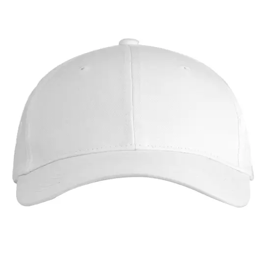 Big Accessories&reg; Structured Twill Cap WHITE {1}