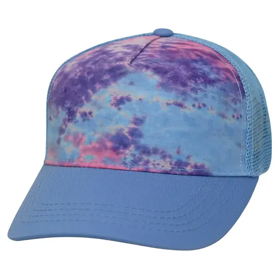 Tie-Dye&reg; Adult Trucker Hat REACTIVE RAINBOW {3}