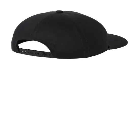 Port Authority&reg; Classic Five Panel Rope Cap Black/ Black {6}