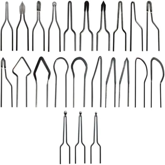 Wire Wood Burning Tips, Pyrography Tip Nibs Kit, Wood Burner Set Tool For 30-50w Adjustable Wood Burning Machine Pyrography Machine {1}