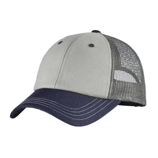 District &reg; Tri-Tone Mesh Back Cap Ch/New Navy/Charcoal {1}