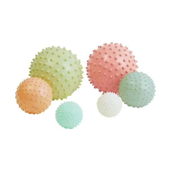 Kaplan Early Learning Company Sensory Balls - Set of 6 {7}