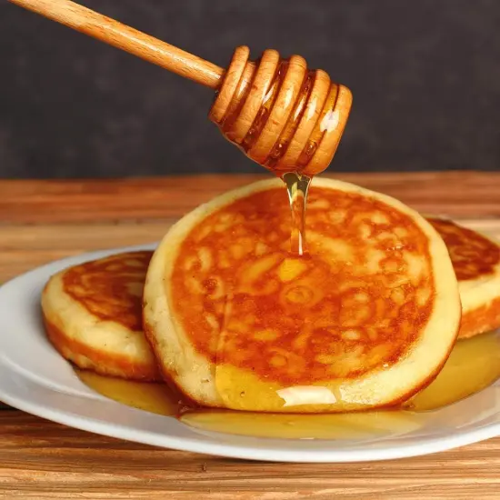 51 PCS Honey Sticks Dipper, 3 Inch Mini Wooden Honeycomb Sticks, Small Honey Stirrer Stick, Honey Sticks for Honey Jar Dispense Drizzle Honey and Wedding Party Favors Gift {5}