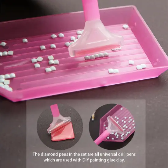 3 Different Types DIY 5D Diamond Embroidery Pen for Diamond Rhinestone Painting Tool {1}