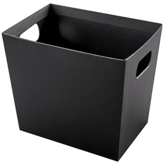 Pack/3: Black Baskety Tray - 14 x 9 x 6" {1}