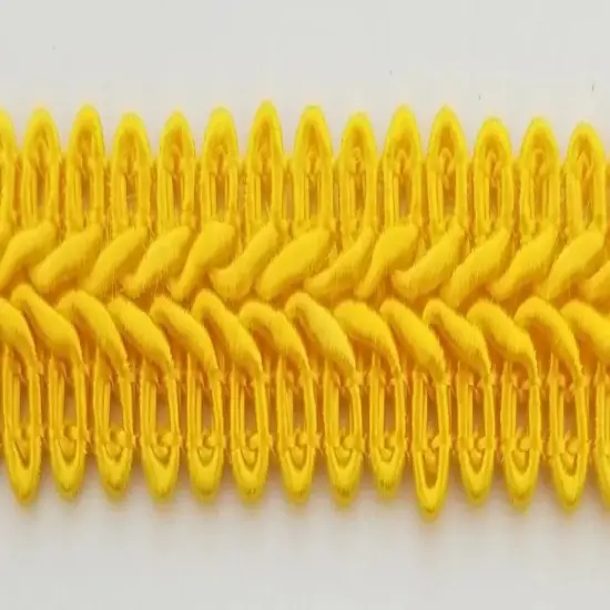 1/2" Chinese French Braid Gimp Trimming - 12 Continuous Yards - Many Colors! Flag gold {1}