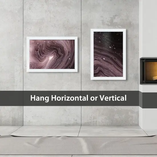 Poster Frames 20x30 White 3 Pack, Solid Wood Picture Frames for Wall Mounting Hanging Art and Puzzle Frame {3}