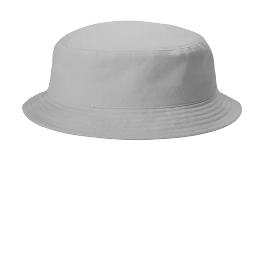 Port Authority&reg; Compact Brim Twill Bucket Hat Cloud Pink {6}