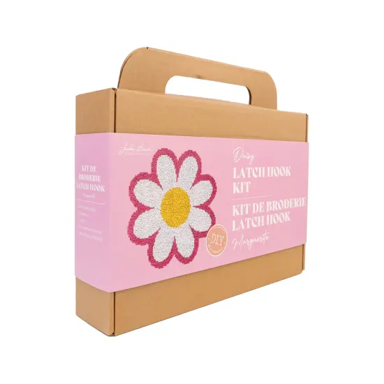 John Bead Rug Latch Hook DIY Kit for Beginners Daisy {6}