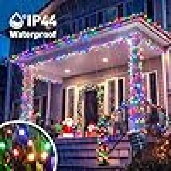 Modes Tree Light for Outside Yard Patio Christmas {4}