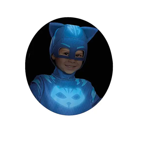 Boys PJ Masks Catboy Costume with Tail and Headpiece Child Sizes 4&ndash;6 {3}