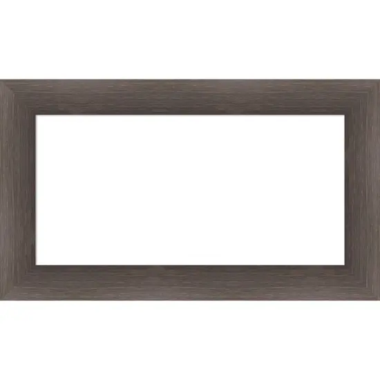 Hardwood Framed Dry Erase Magnetic Board Chocolate {1}