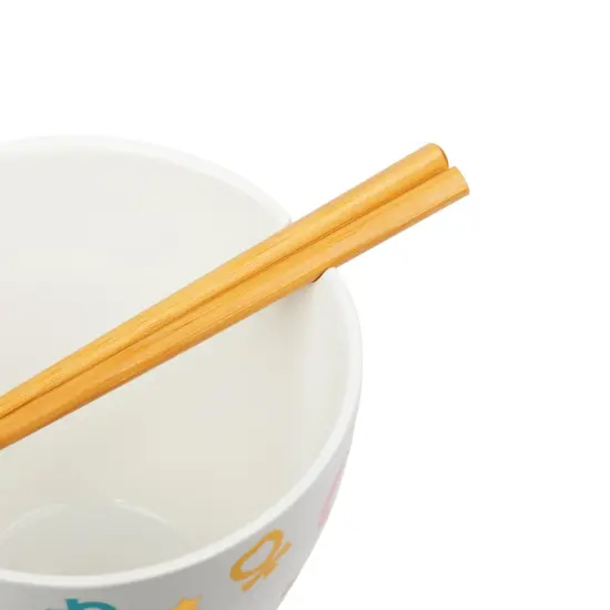 Sailor Moon Symbols 16 Ounce Ramen Bowl with Chopsticks {4}