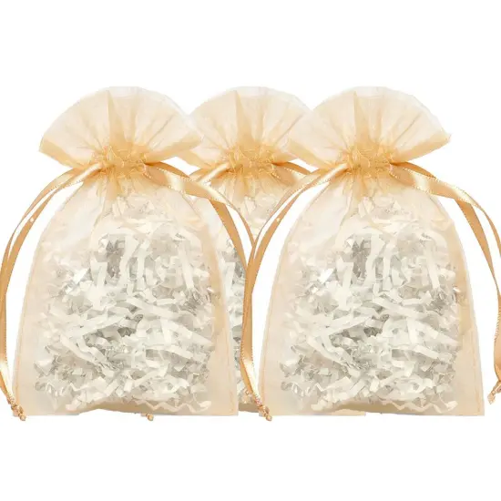 3&rdquo; x 4&rdquo; Sheer Organza Bags Chic Favor Packaging {4}