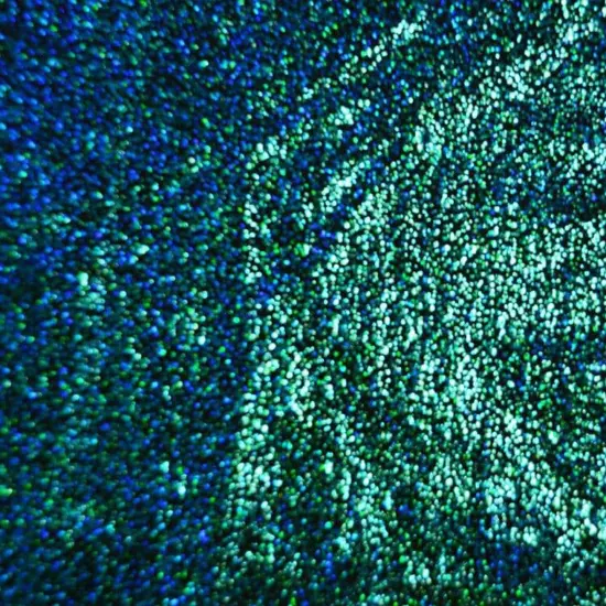 4-Way Stretch Dancewear Fabric 58/60" Wide Pebbles Hologram Spandex Black Royal {5}