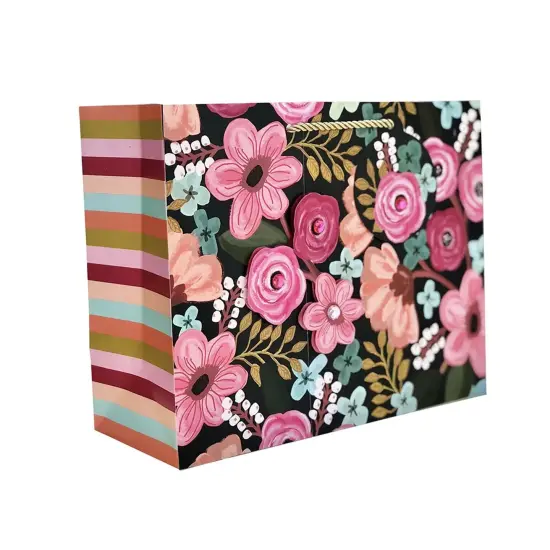 Decorative Patterned Gift Bags 10" X 5" X 12-1/2" {1}