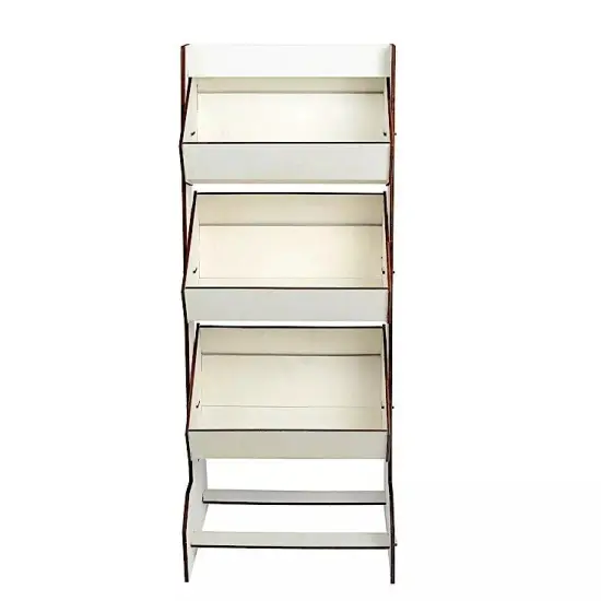 33 in Natural 3 Tier Laser Cut Wooden Cupcake Dessert DISPLAY STAND Party Events {1}