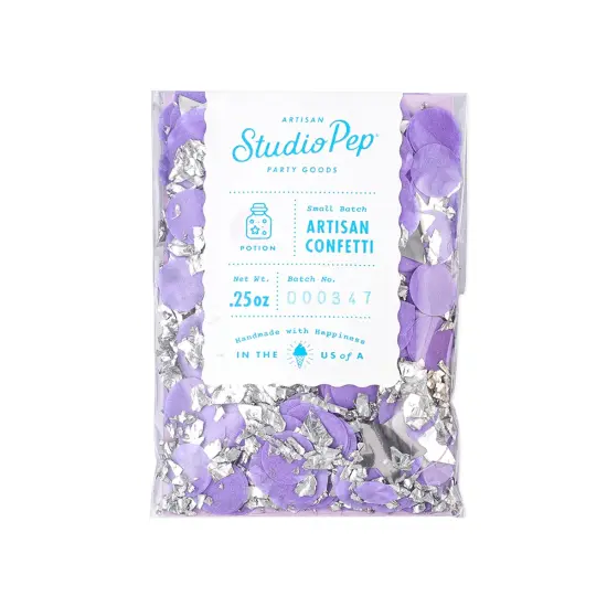 PURPLE POTION CONFETTI {2}