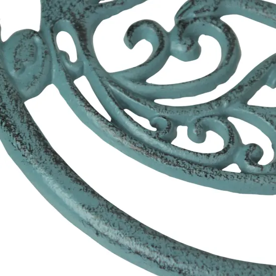 Set of 3 Cast Iron Nautical Design Kitchen Trivets Decorative Wall Hangings {4}