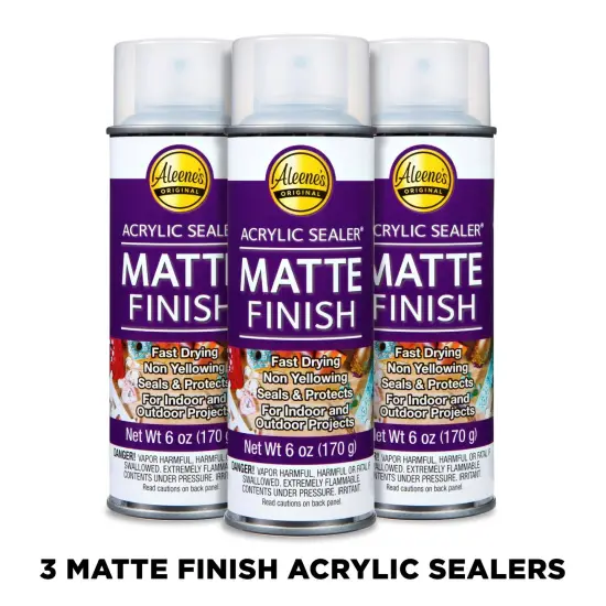 Aleene''s Acrylic Spray Sealer6 oz. Matte Finish 3 Pack {2}