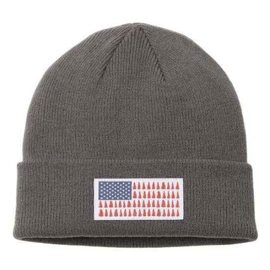 Columbia&reg; Tree Flag Cuffed Beanie City Grey {1}