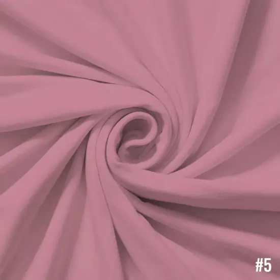Kitcheniva DTY Brushed Stretch Fabric Sewing Decor Crafts DIY By Yard #5 mauve {1}