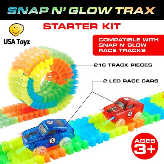 Snap n' Glow Trax Starter Set {3}