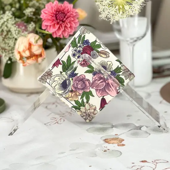 Modern Lucite Napkin Holder {2}