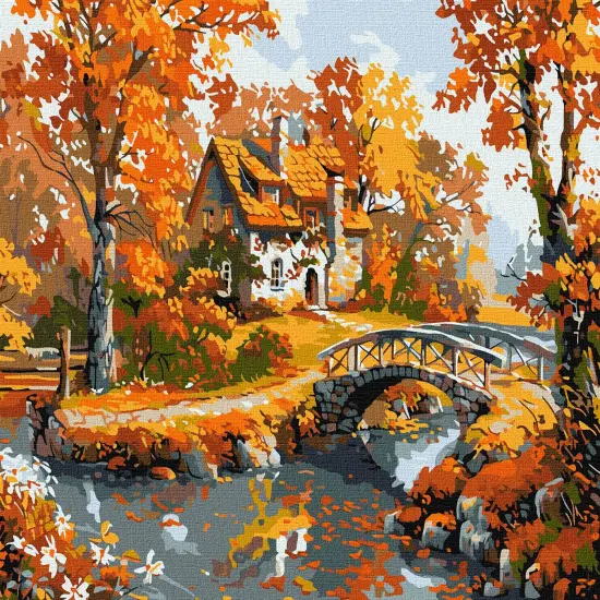 Painting by Numbers kit Morning cosiness KHO6356 {3}