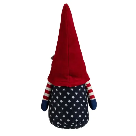 Northlight 10.5" Americana Boy 4th of July Patriotic Gnome Blue {6}