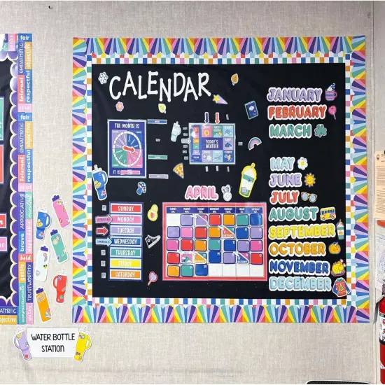 51-Piece Vibe Check Bulletin Board Set {5}