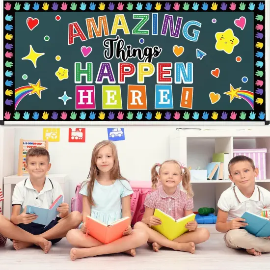 Colorful Bulletin Board Decorations {2}