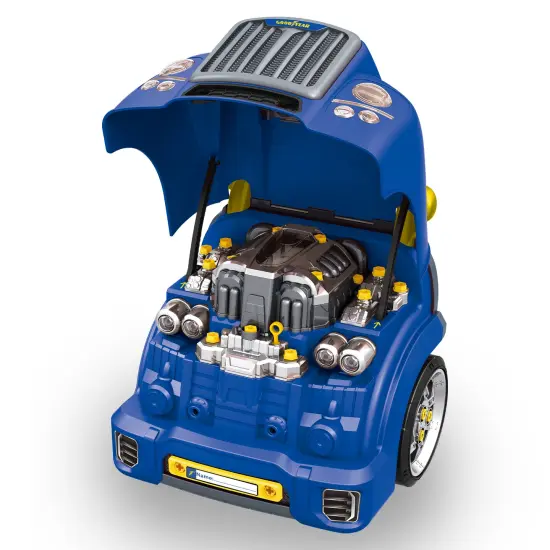 Goodyear Kids Car Engine Mechanic Repair Take Apart Playset {2}