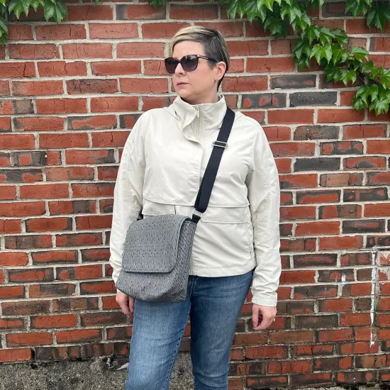 Crosscut Sewing Co.&reg; Messenger Bag Sewing Project Kit for Beginners Line up {6}