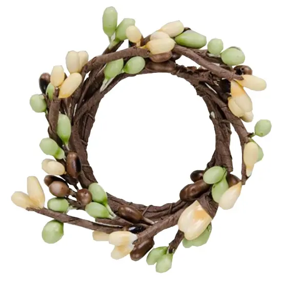 Mini Pip Berries Ring Ivory {2}