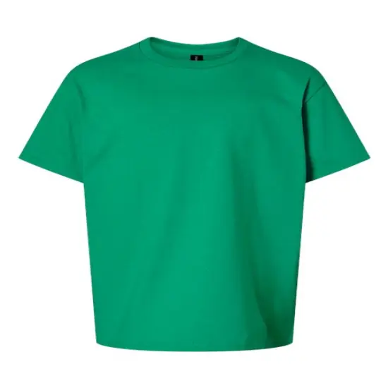 Gildan&reg; Classic Fit Crewneck short sleeve Youth Tee Kelly green {2}