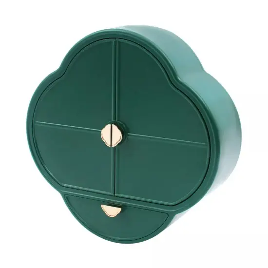 Wall Mounted Jewelry Cabinet Organizer Makeup Cosmetic Rack Storage Box Drawer Green {2}