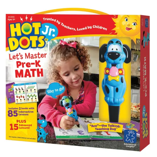 Hot Dots&reg; Jr. Let's Master Pre-K Math {1}