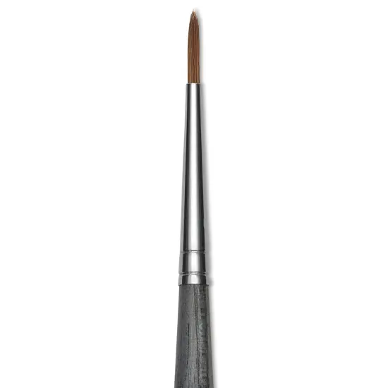 Da Vinci Colineo Synthetic Kolinsky Sable Brush - Round, Size 2, Long Handle {1}