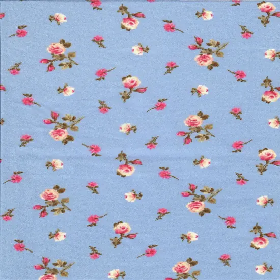 1 Yard Ditsy Floral Flower CEY Print Woven Fabric Lightweight 58/59 Inches Wide SAGE {4}