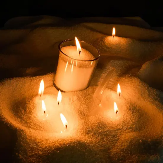Refillable Sand Candle for Candle Making {4}